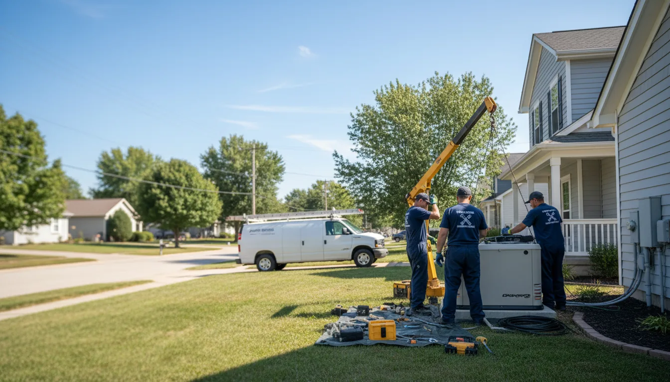 Generator Installation in Johnson Creek, WI near me